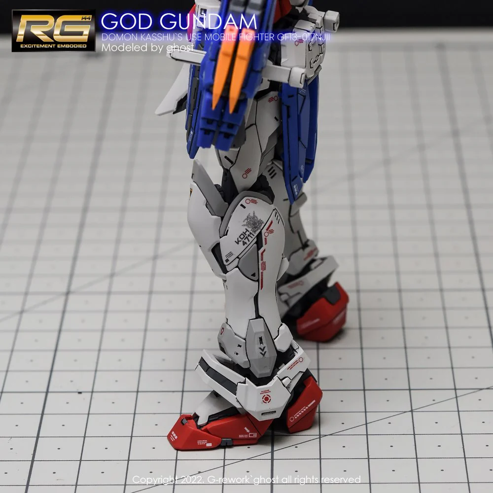 G-Rework CD-RG37 Premium Decal for RG God Gundam - Image 9