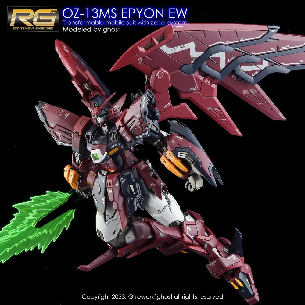 G-Rework CD-RG38 Premium Decal for RG Epyon - Image 10