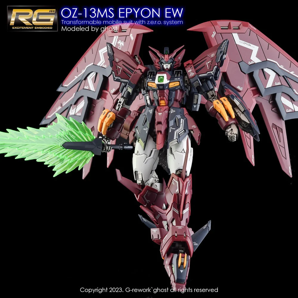 G-Rework CD-RG38 Premium Decal for RG Epyon - Image 4