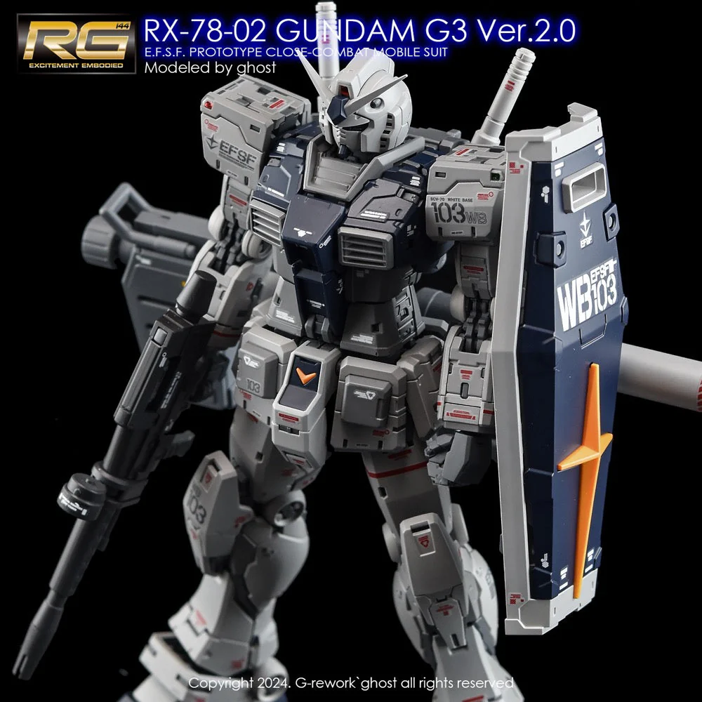 G-Rework CD-RG40-G3 Premium Decal for RG Rx-78-2 Gundam G3 Ver.2.0 - Image 10