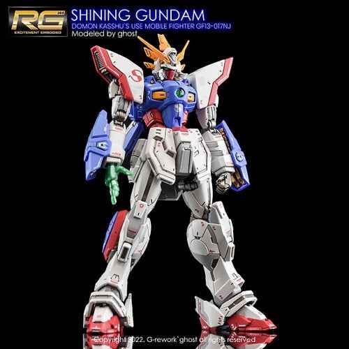 G-Rework CD-RG42 Premium Decal for RG Shining Gundam - Image 3