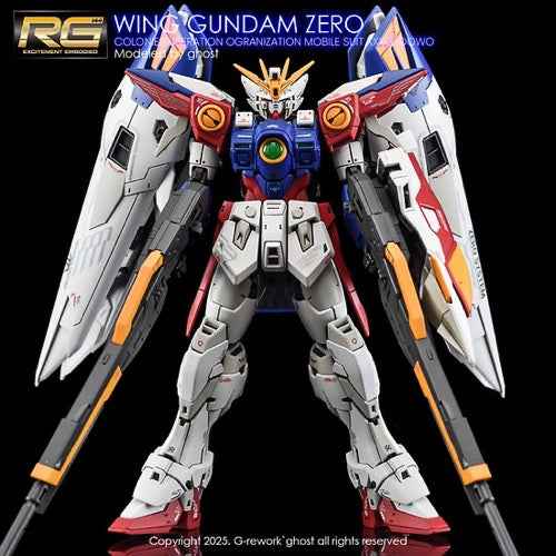 G-Rework CD-RG43 Premium Decal for RG Wing Gundam Zero - Image 4