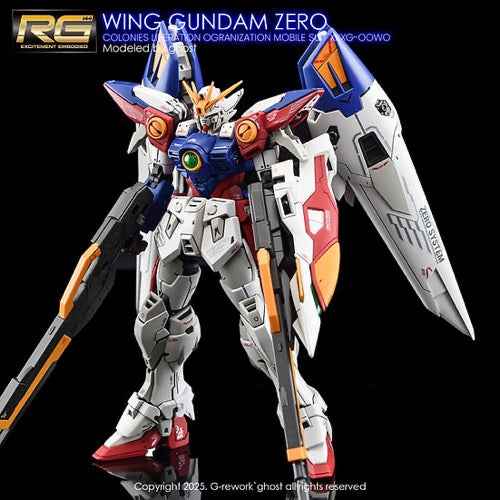 G-Rework CD-RG43 Premium Decal for RG Wing Gundam Zero - Image 5