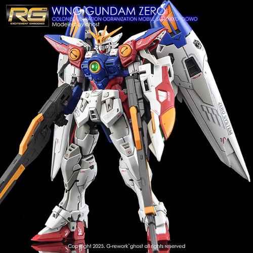 G-Rework CD-RG43 Premium Decal for RG Wing Gundam Zero - Image 6