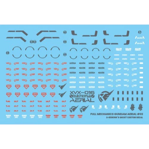 G-Rework CD-WMFM1 Premium Decal for Fullmechanics Witch From Mercury Aerial - Image 3