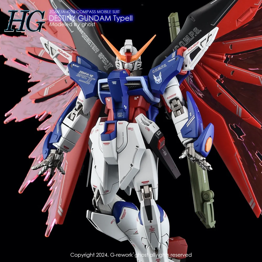 G-Rework CD-H224 Premium Decal for HG Destiny Spec 2 - Image 12