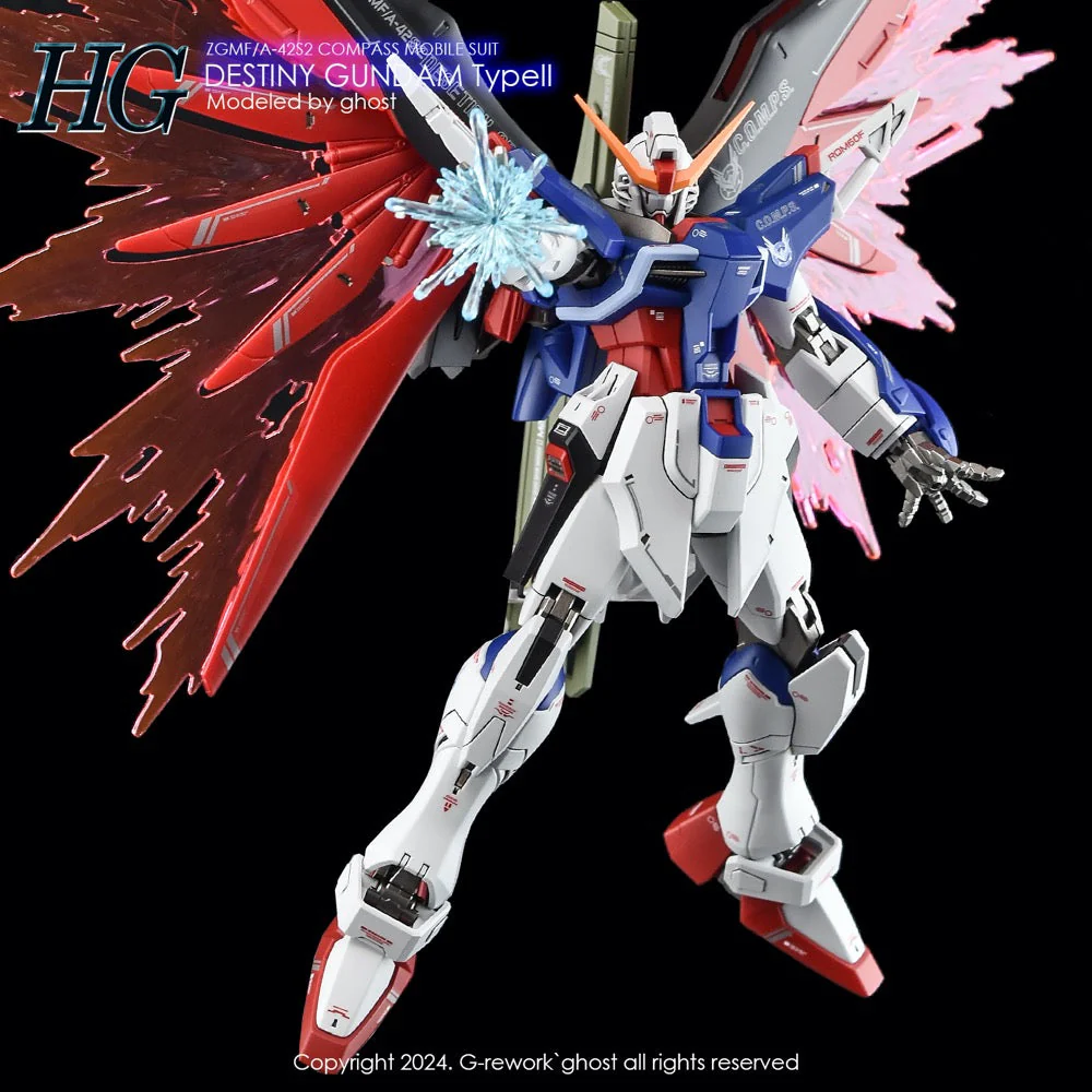 G-Rework CD-H224 Premium Decal for HG Destiny Spec 2 - Image 13