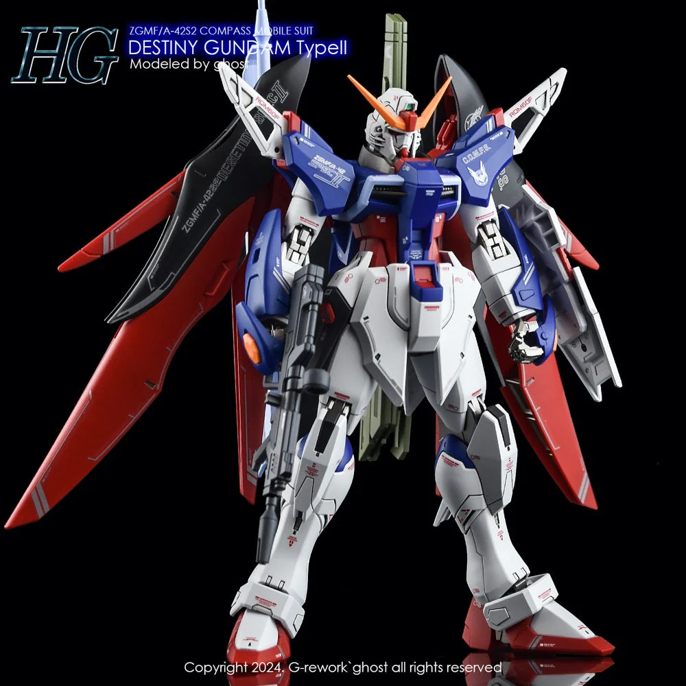 G-Rework CD-H224 Premium Decal for HG Destiny Spec 2 - Image 4