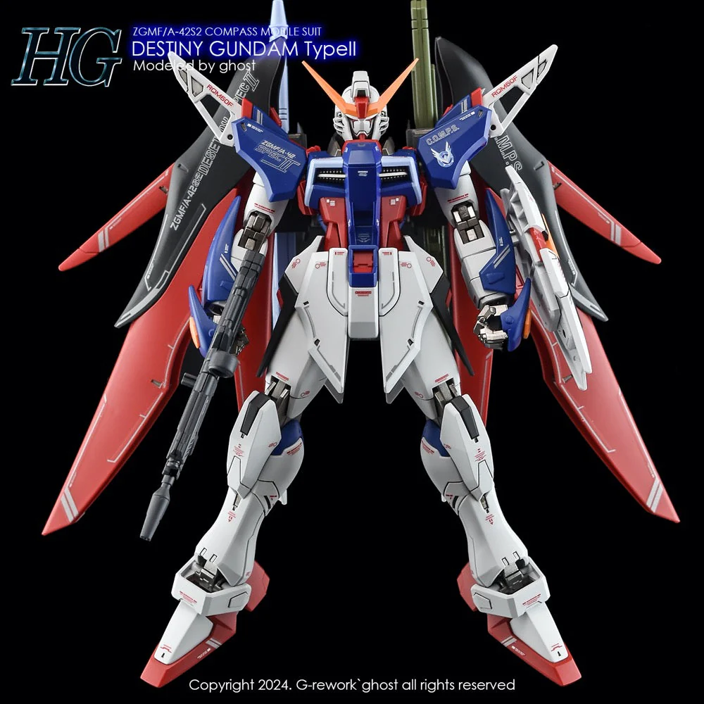 G-Rework CD-H224 Premium Decal for HG Destiny Spec 2 - Image 6