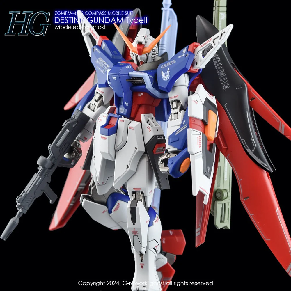 G-Rework CD-H224 Premium Decal for HG Destiny Spec 2 - Image 8
