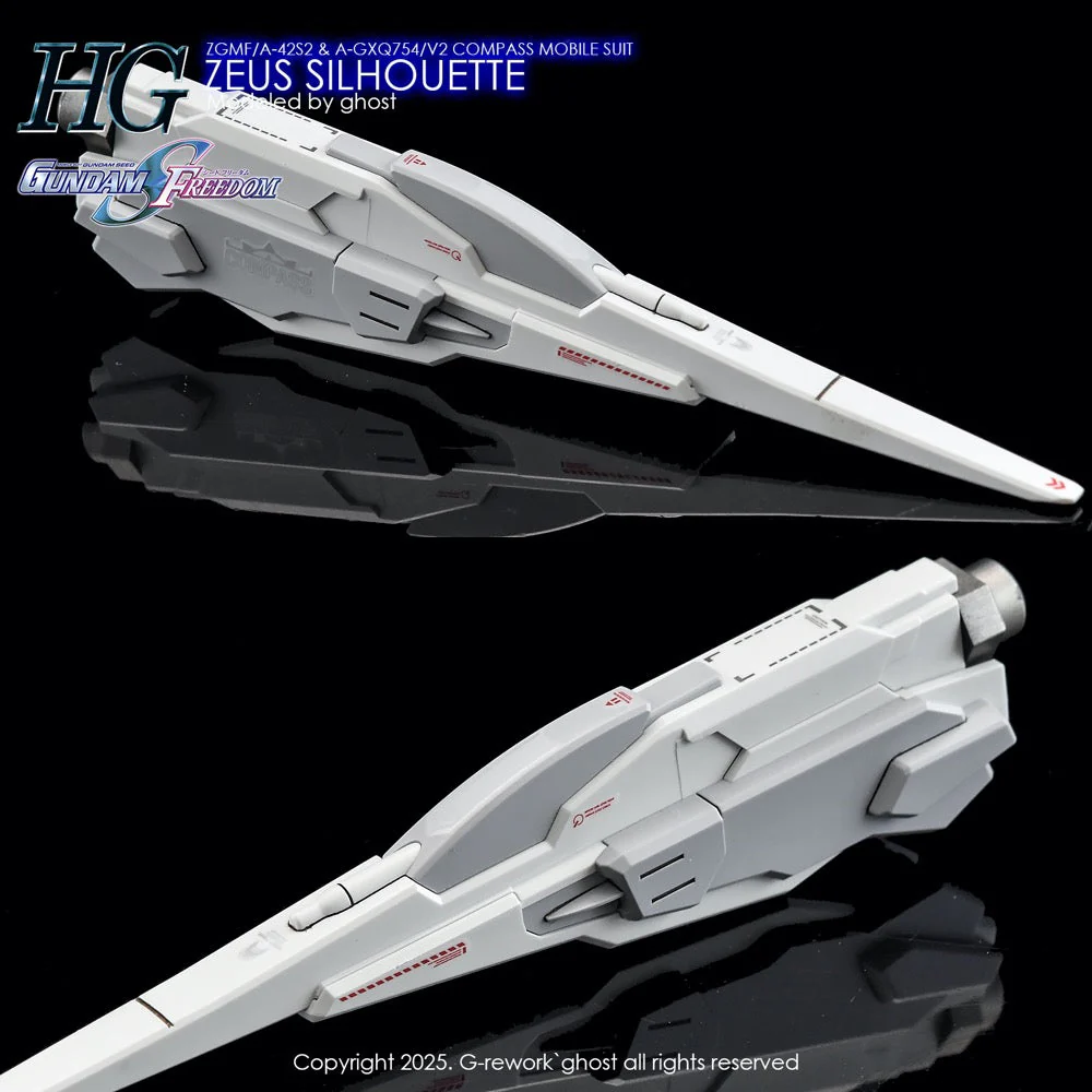 G-Rework CD-H258 Premium Decal for HG Zeus Silhouette - Image 11