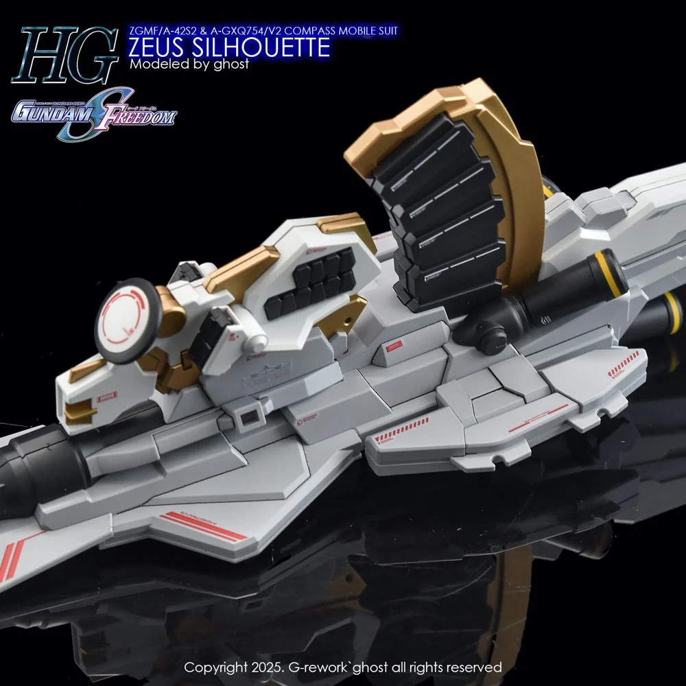 G-Rework CD-H258 Premium Decal for HG Zeus Silhouette - Image 13