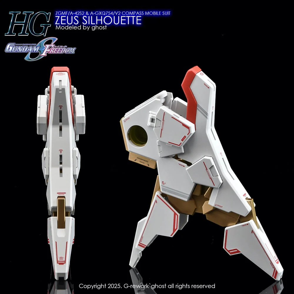 G-Rework CD-H258 Premium Decal for HG Zeus Silhouette - Image 17