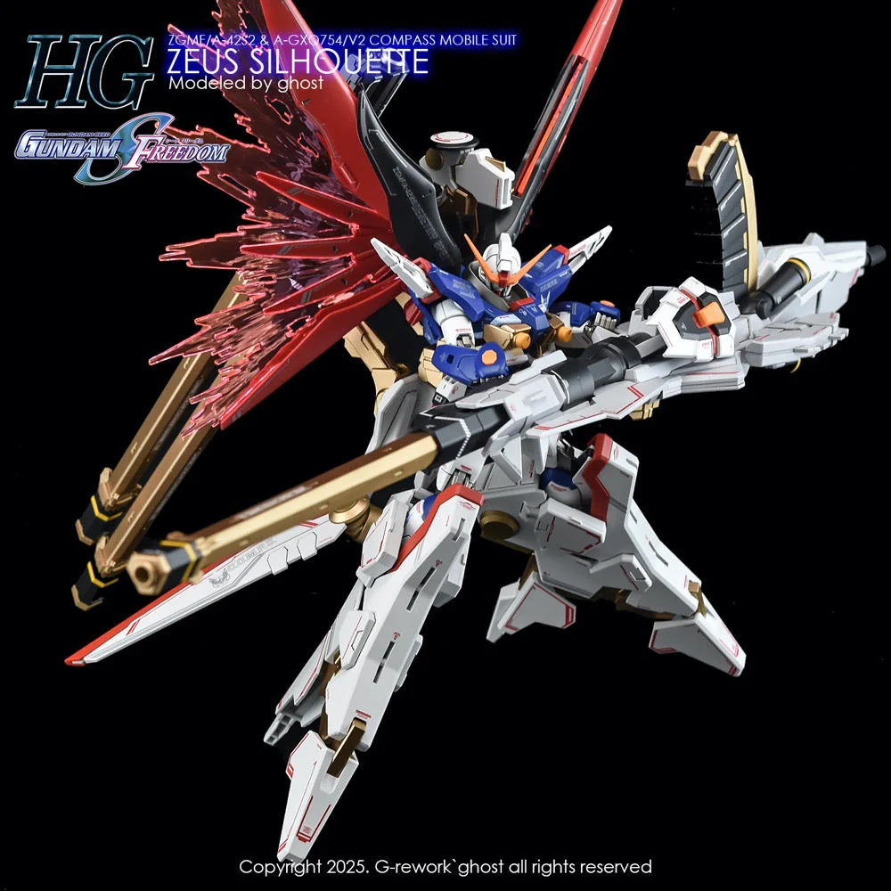 G-Rework CD-H258 Premium Decal for HG Zeus Silhouette - Image 21