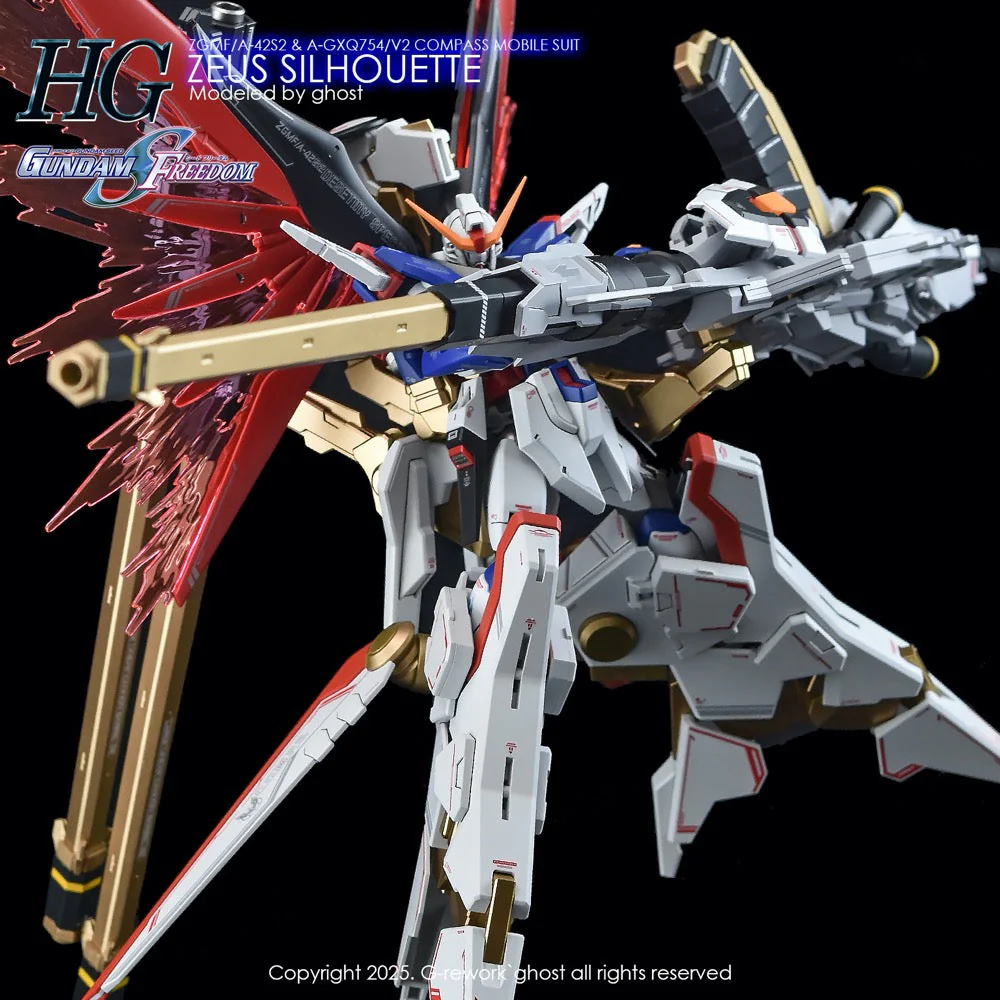G-Rework CD-H258 Premium Decal for HG Zeus Silhouette - Image 5