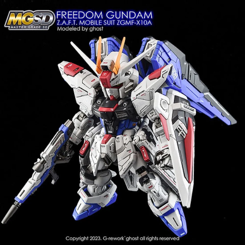 G-Rework CD-MS01 Premium Decal for MGSD Freedom Gundam - Image 7
