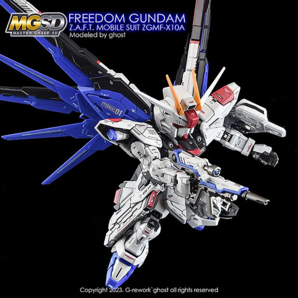 G-Rework CD-MS01 Premium Decal for MGSD Freedom Gundam - Image 8