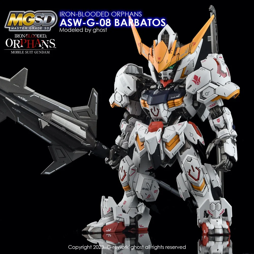 G-Rework CD-MS02 Premium Decal for MGSD Gundam Barbatos - Image 4