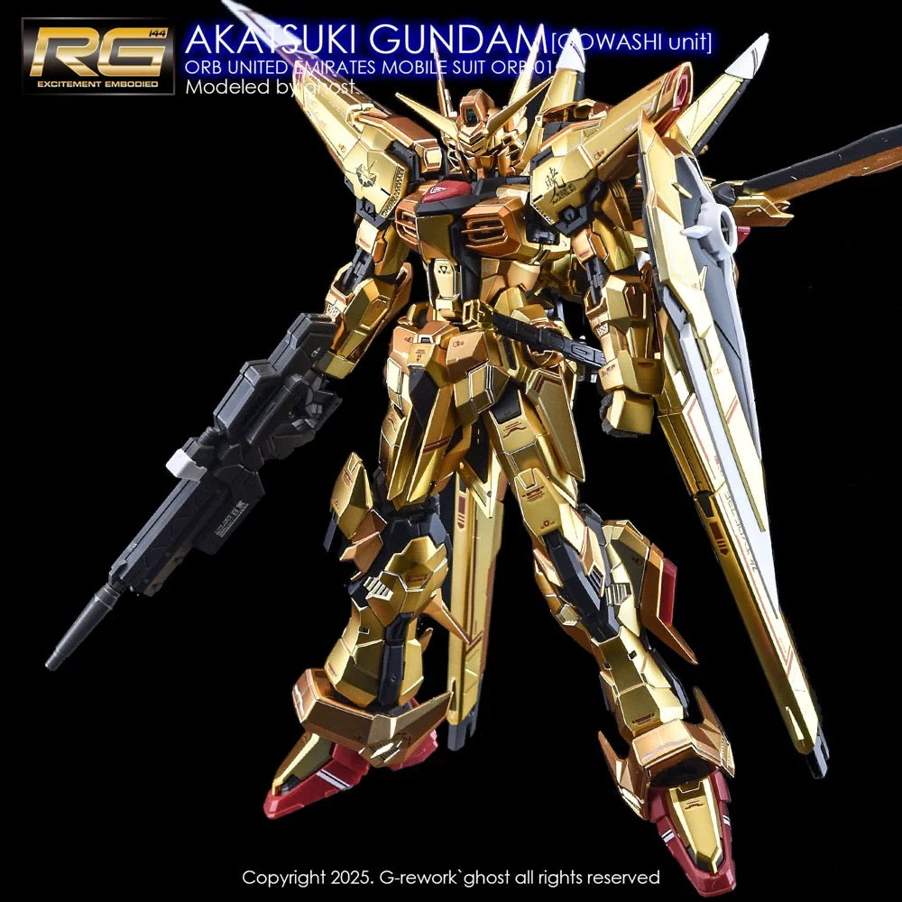 G-Rework CD-RG41 Premium Decal for RG Akatsuki Oowashi - Image 16