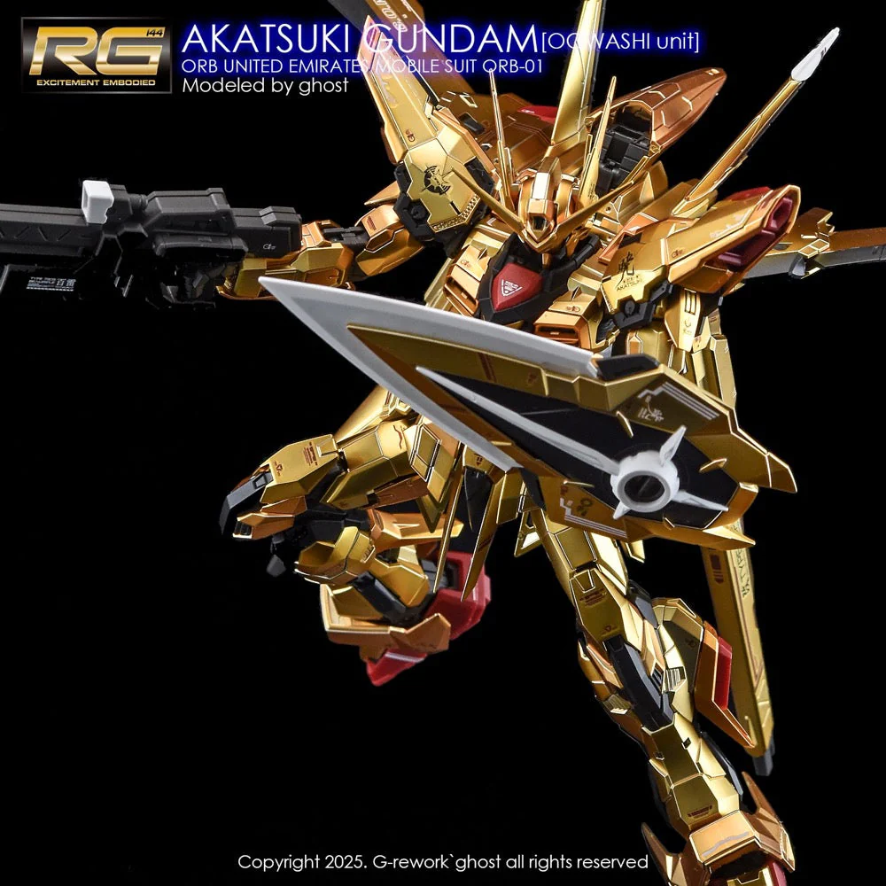 G-Rework CD-RG41 Premium Decal for RG Akatsuki Oowashi - Image 19