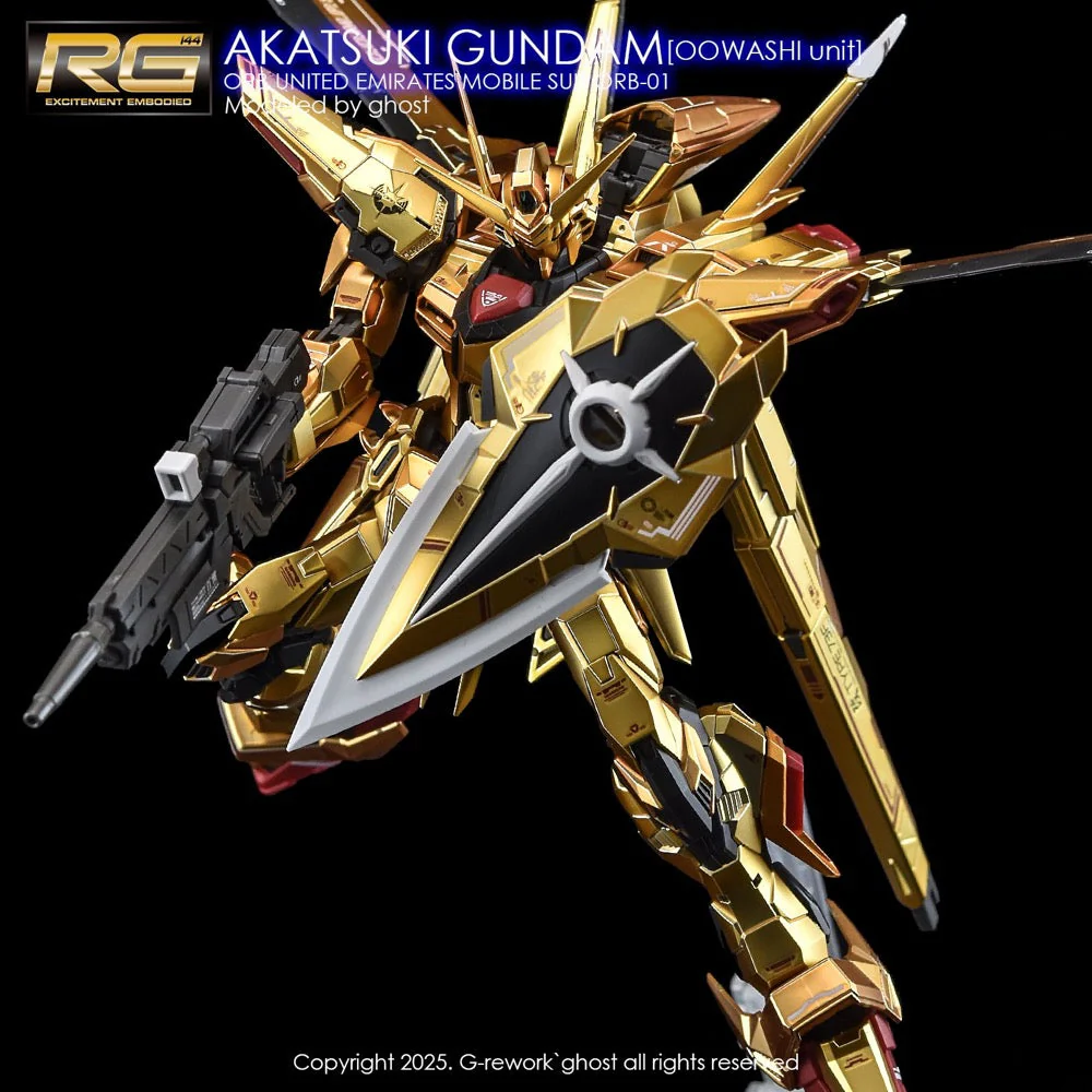 G-Rework CD-RG41 Premium Decal for RG Akatsuki Oowashi - Image 20