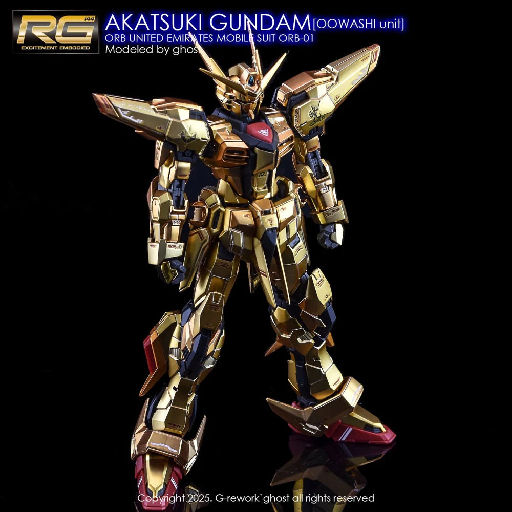 G-Rework CD-RG41 Premium Decal for RG Akatsuki Oowashi - Image 6