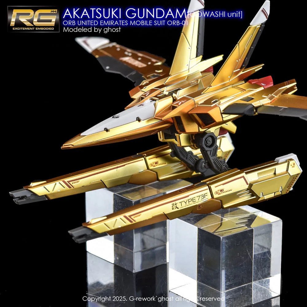 G-Rework CD-RG41 Premium Decal for RG Akatsuki Oowashi - Image 7