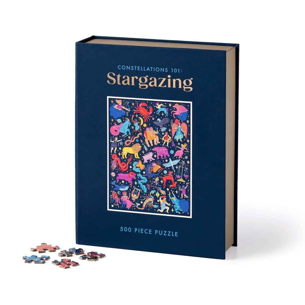 Galison Constellations 101 Stargazing Book 500pc Jigsaw Puzzle