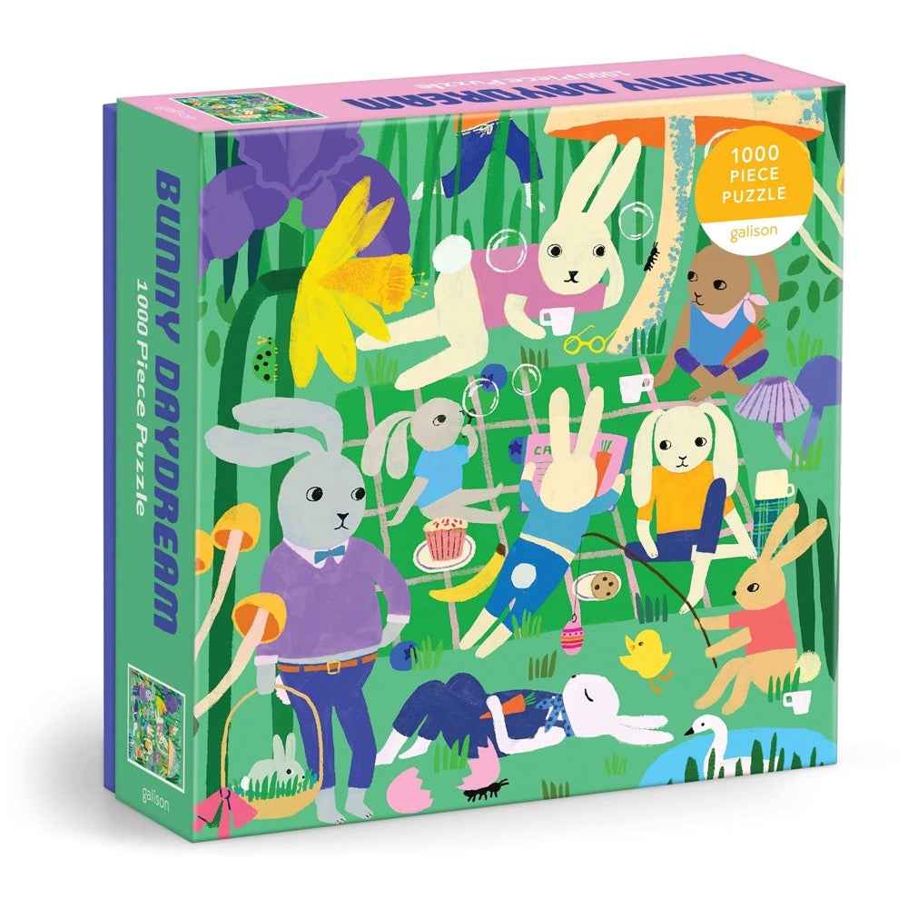 Galison Victoria Ball Bunny Daydream 1000pc Jigsaw Puzzle