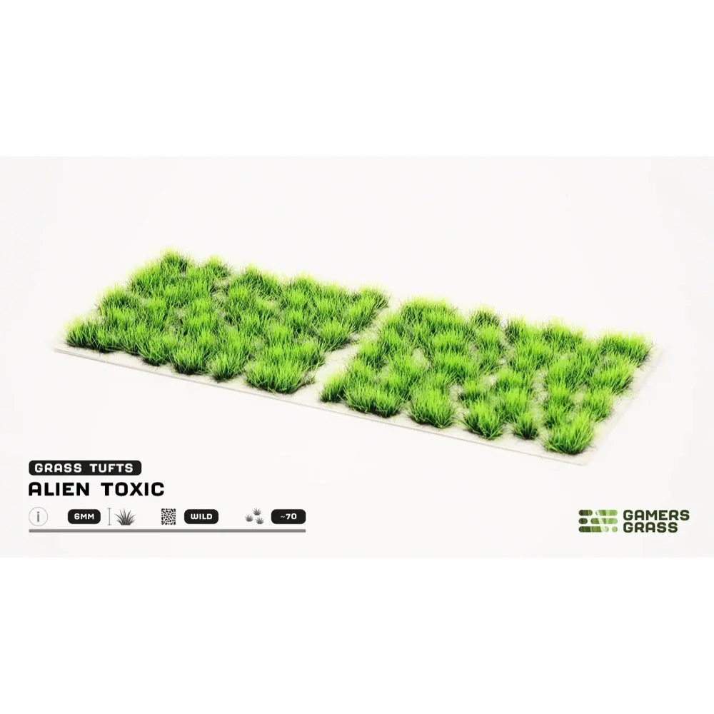 Gamers Grass GGA-TX Alien Toxic Wild Tufts 6mm