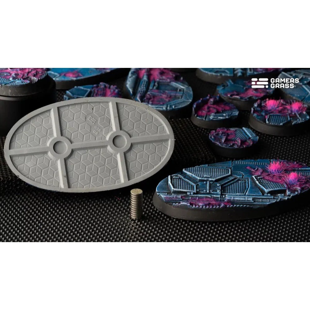 Gamers Grass GGB-AIO75 Alien Infestation Bases Oval 75mm 3pc - Image 2