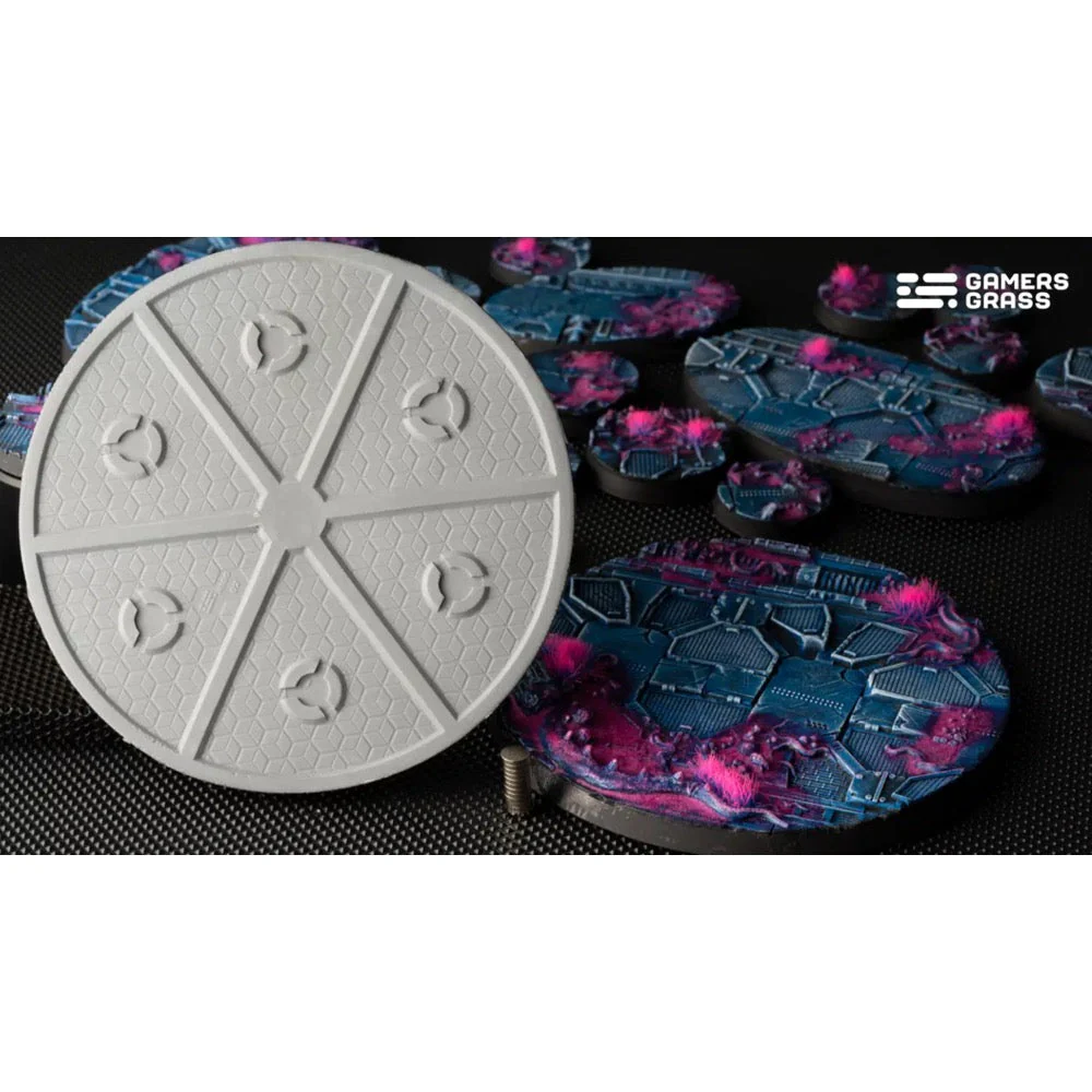 Gamers Grass GGB-AIR100 Alien Infestation Bases Round 100mm 1pc - Image 3