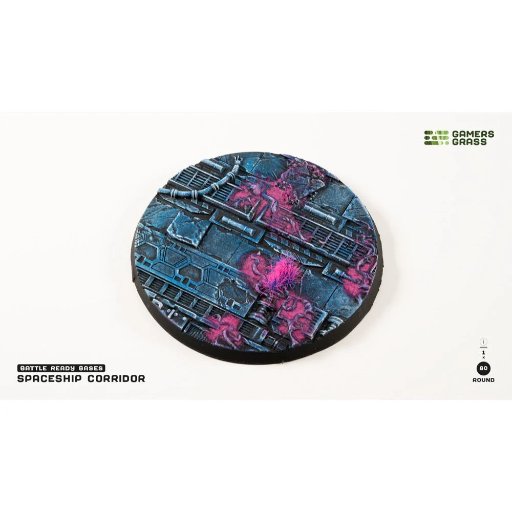 Gamers Grass GGB-AIR80 Alien Infestation Bases Round 80mm 1pc