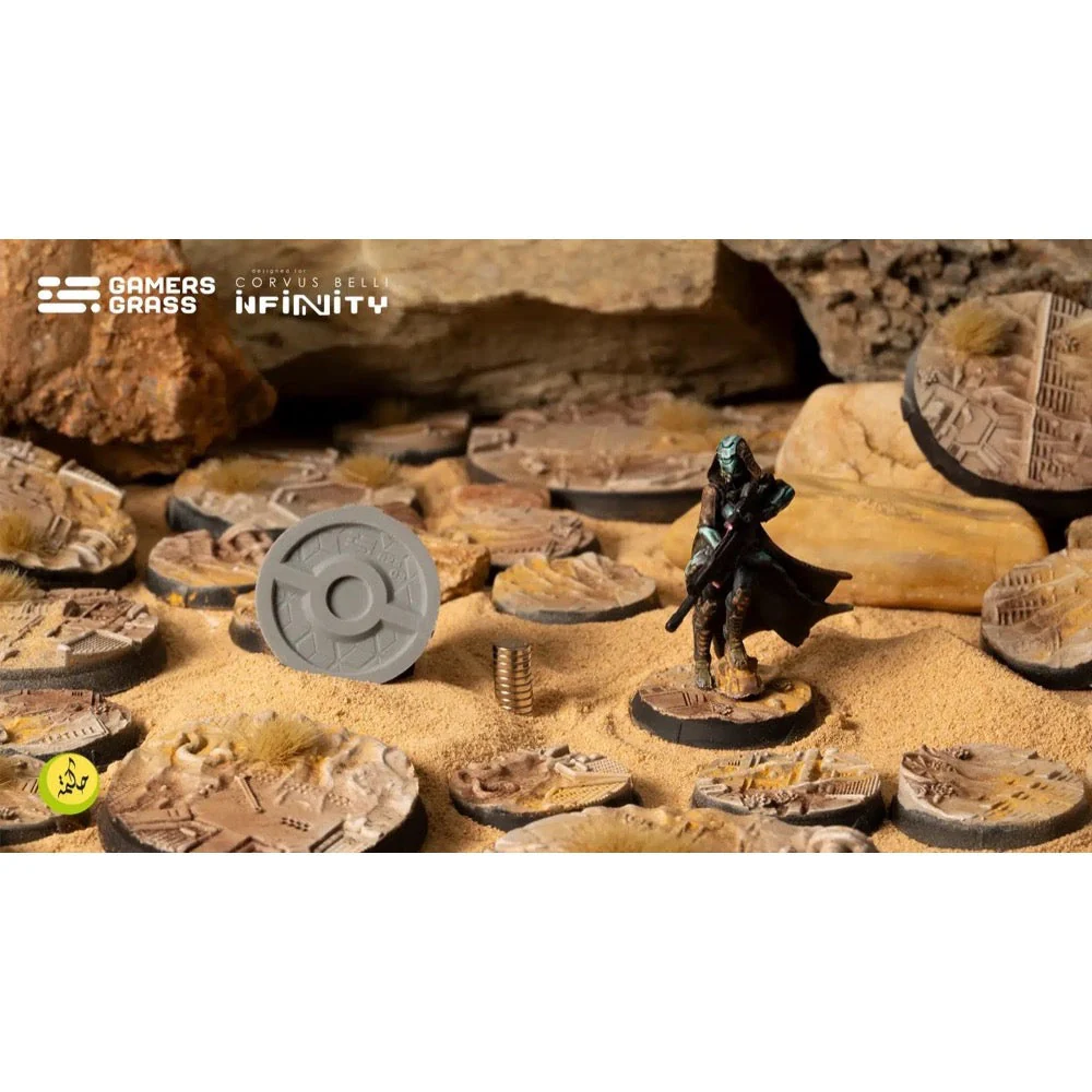 Gamers Grass GGB-DBR25 Dunes of Bourak Round 25mm 8pc - Image 2