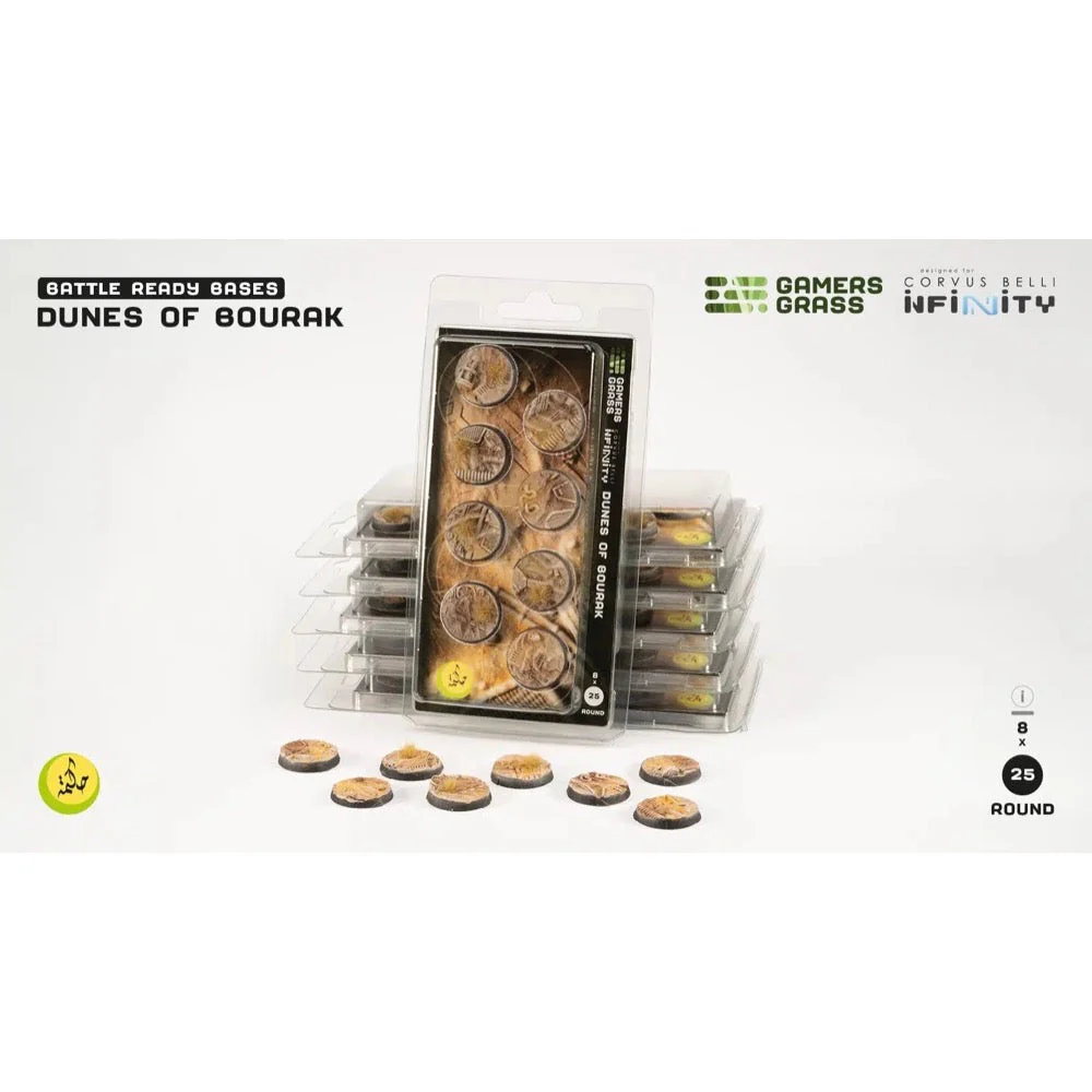 Gamers Grass GGB-DBR25 Dunes of Bourak Round 25mm 8pc - Image 4