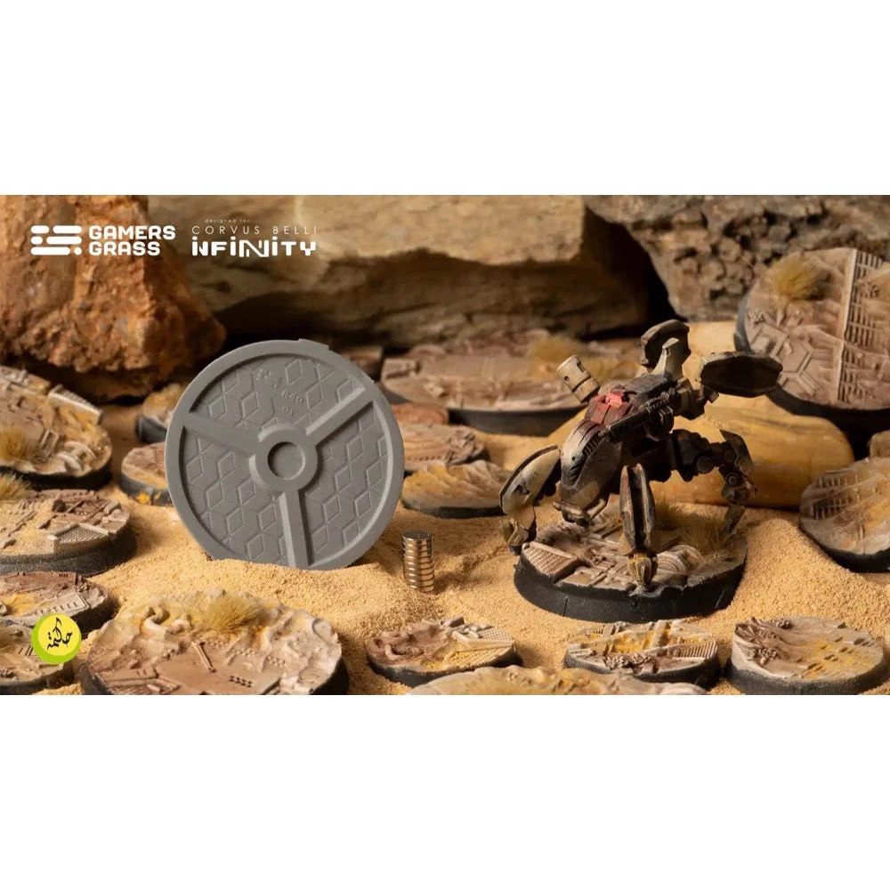 Gamers Grass GGB-DBR40 Dunes of Bourak Round 40mm 4pc - Image 2