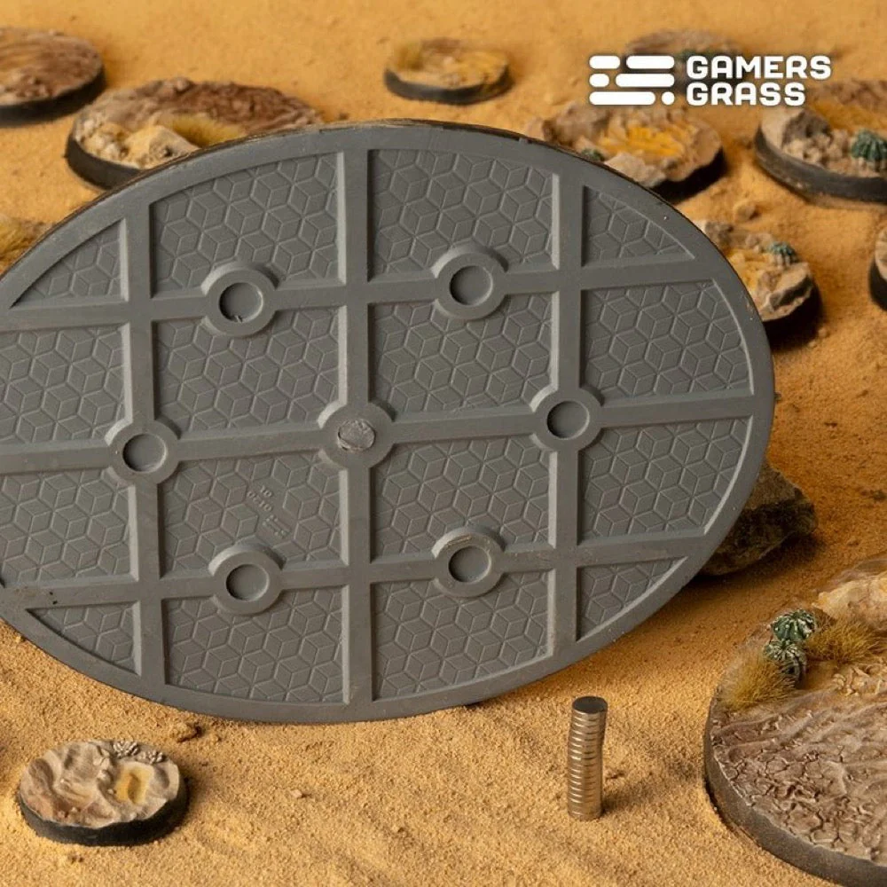 Gamers Grass GGB-DO120 Battle Ready Deserts of Maahl Oval Bases 120mm 1pc - Image 3