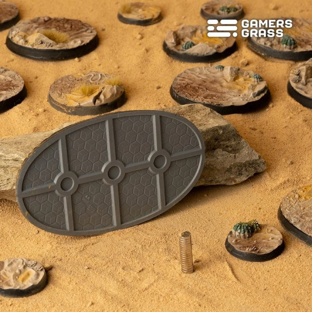 Gamers Grass GGB-DO90 Battle Ready Deserts of Maahl Oval Bases 90mm 2pc - Image 3