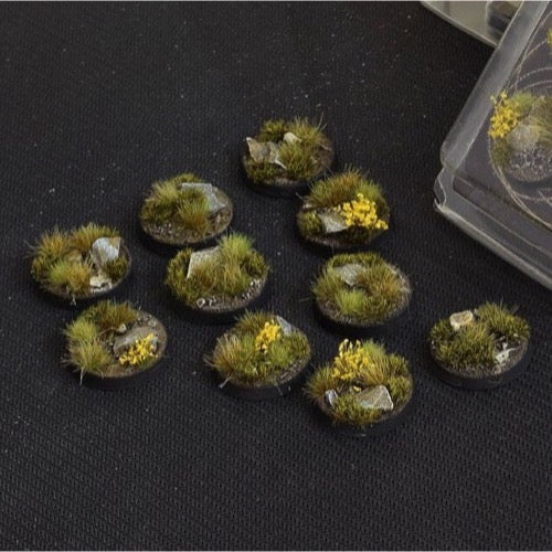 Gamers Grass GGB-HLR25 Battle Ready Highland Bases Round 25mm 10pc - Image 2
