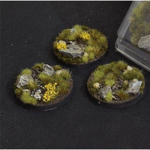 Gamers Grass GGB-HLR50 Battle Ready Highland Bases Round 50mm 3pc - Image 2