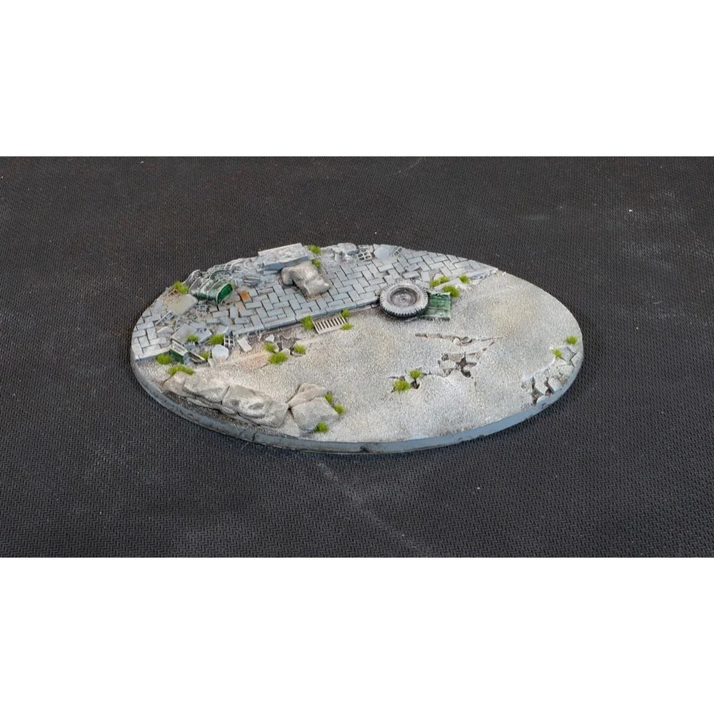 Gamers Grass GGB-UWO170 Battle Ready Urban Warfare Base Oval 170mm 1pc - Image 3