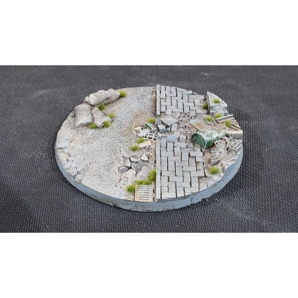 Gamers Grass GGB-UWR100 Battle Ready Urban Warfare Base Round 100mm 1pc - Image 2