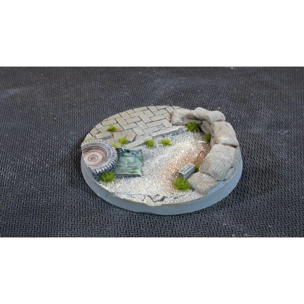 Gamers Grass GGB-UWR40 Battle Ready Urban Warfare Bases Round 40mm 5pc - Image 2