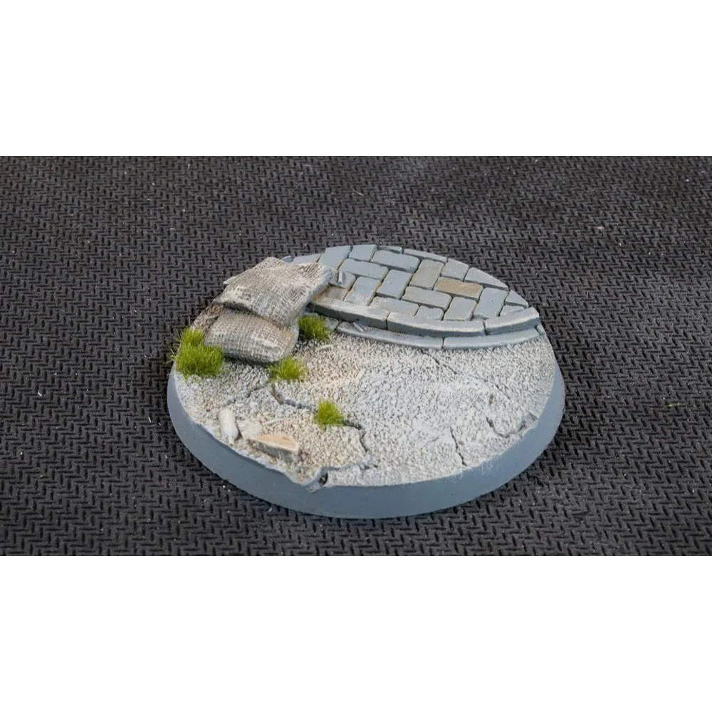 Gamers Grass GGB-UWR50 Battle Ready Urban Warfare Bases Round 50mm 3pc - Image 3