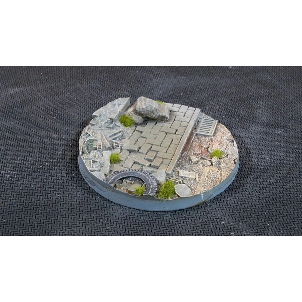 Gamers Grass GGB-UWR60 Battle Ready Urban Warfare Bases Round 60mm 2pc - Image 4