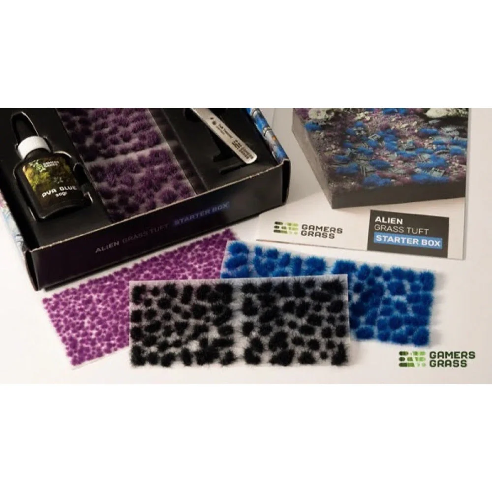 Gamers Grass GGSB-A Alien Grass Tuft Starter Box - Image 3