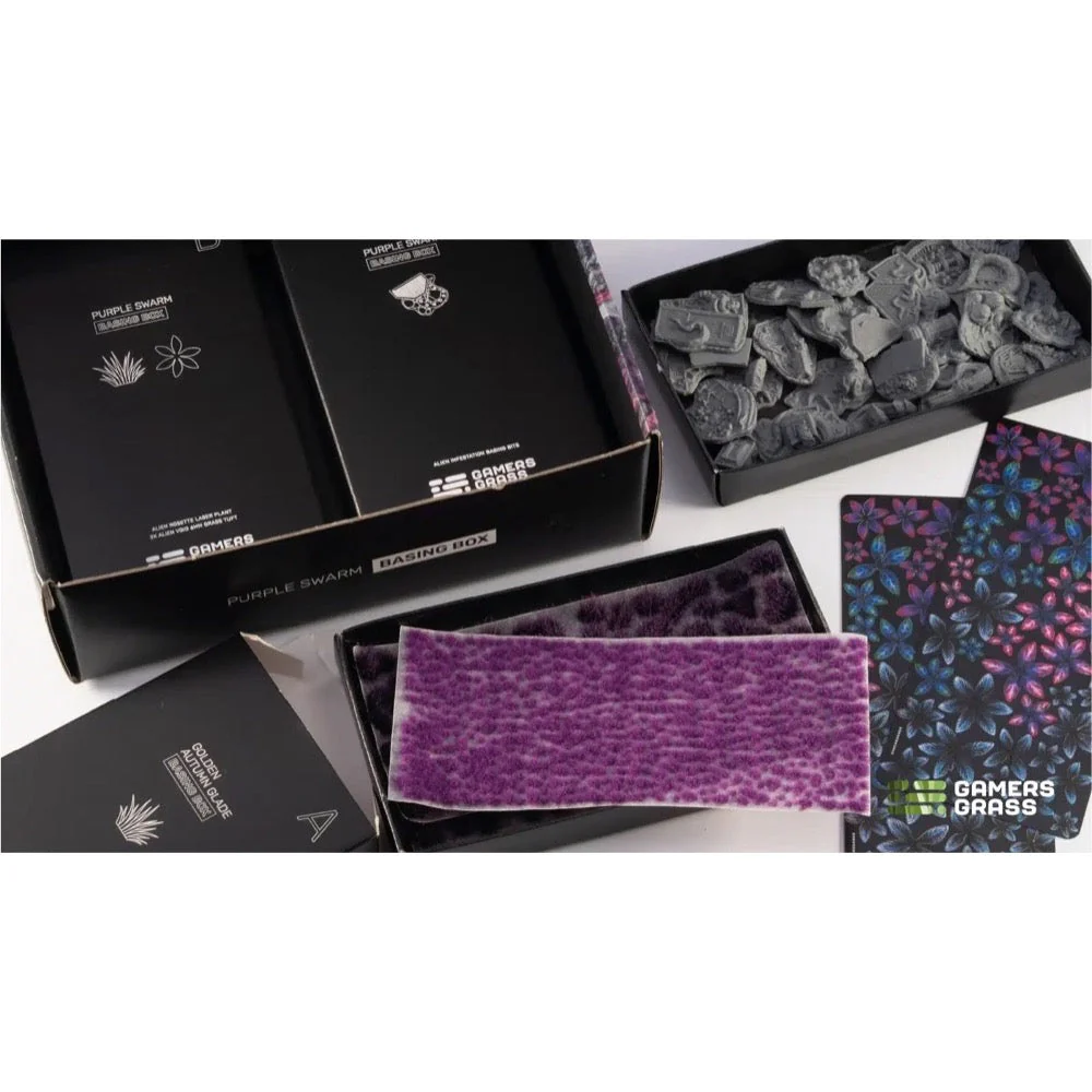 Gamers Grass GGSB-PSBB Purple Swarm Basing Box - Image 3