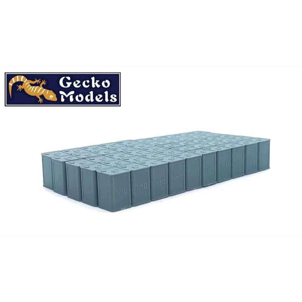 Gecko 35GM0157 1/35 Early Type British 4 Gallon Flimsies Petrol Tins Set - Image 3
