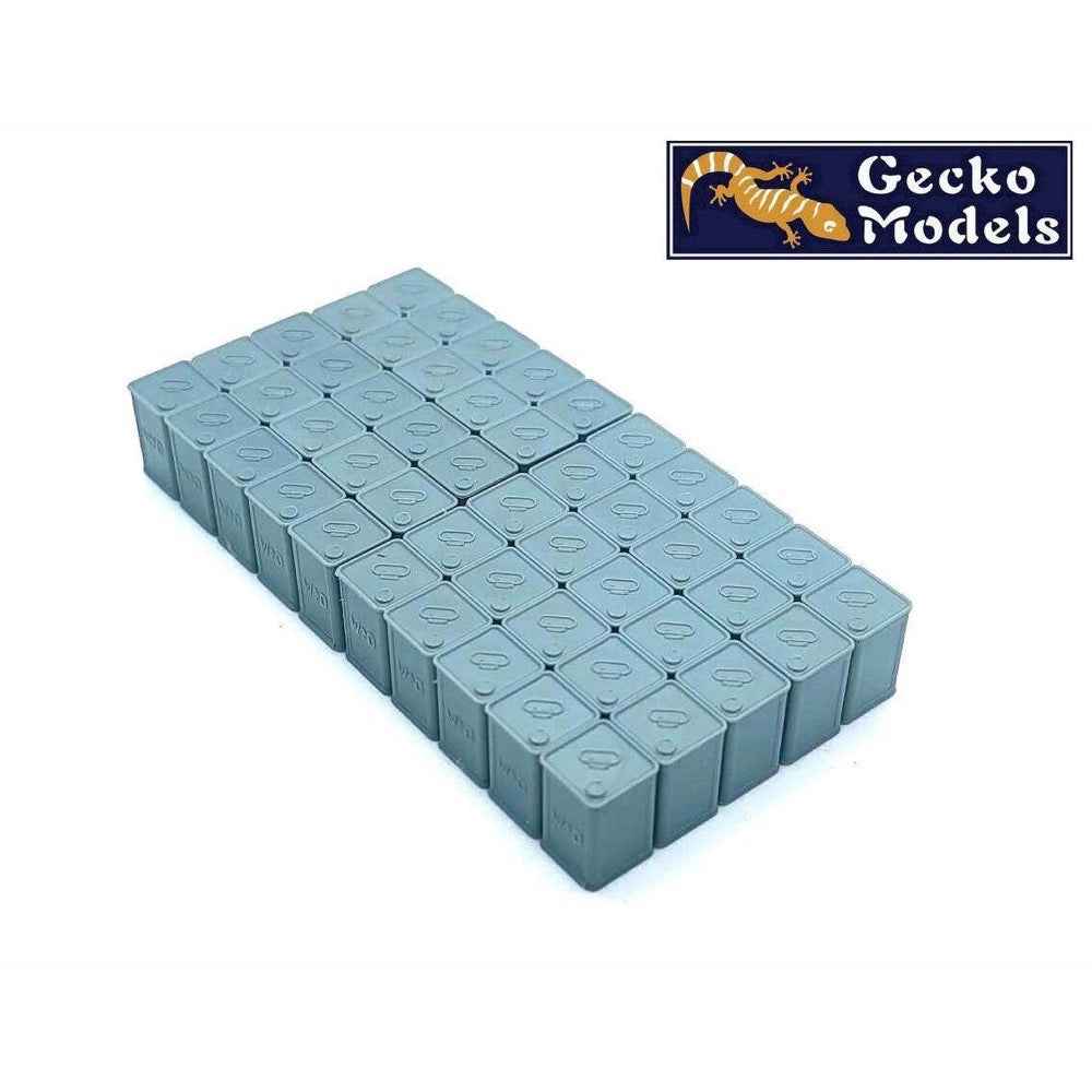 Gecko 35GM0157 1/35 Early Type British 4 Gallon Flimsies Petrol Tins Set - Image 5