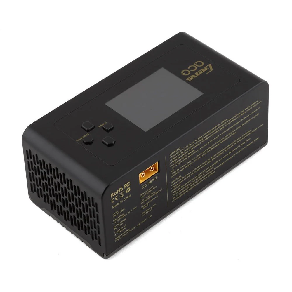 Gens Ace Imars D300 G-Tech Channel AC/DC 300W/700W RC Battery Charger (Black) - Image 2